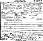 Death Certificate of Reynolds, Frances Emmons