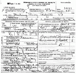 Death Certificate of Roberts, Sterling Price