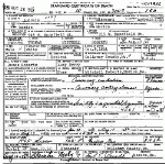 Death Certificate of Roberts, Thomas Mitchell