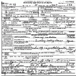 Death Certificate of Roberts, Thomas Mitchell Death Certificate of Roberts, Thomas Mitchell