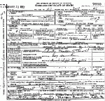 Death Certificate of Sampson, William Ellis