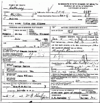 Death certificate of Simco, Cynthia Ann Sacre Death certificate of Simco, Cynthia Ann Sacre