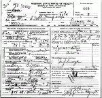 Death Certificate of Sitton, George R.