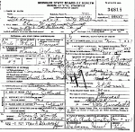 Death Certificate of Smith, Elmer Winthrop