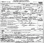 Death Certificate of Smith, Mary Cook Caldwell