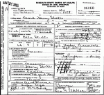 Death Certificate of Stultz, David Henry