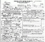 Death Certificate of Taylor, Nancy Margaret Kemp
