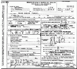 Death certificate of Turner, Henry Gerard