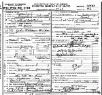 Death Certificate of Wilkes, John William Death Certificate of Wilkes, John William