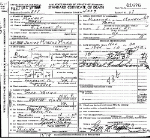 Death Certificate of Wilks, Marcus