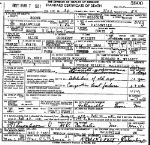 Death certificate of Willett, Alice Crockett Boyd