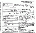 Death Certificate of Wills, Martha Ann Roberts
