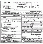 Death Certificate of Wilson, Lucy Lamamia Vaughan Death Certificate of Wilson, Lucy Lamamia Vaughan