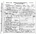 Death Certificate of Wright, Jewett Madison Jr.