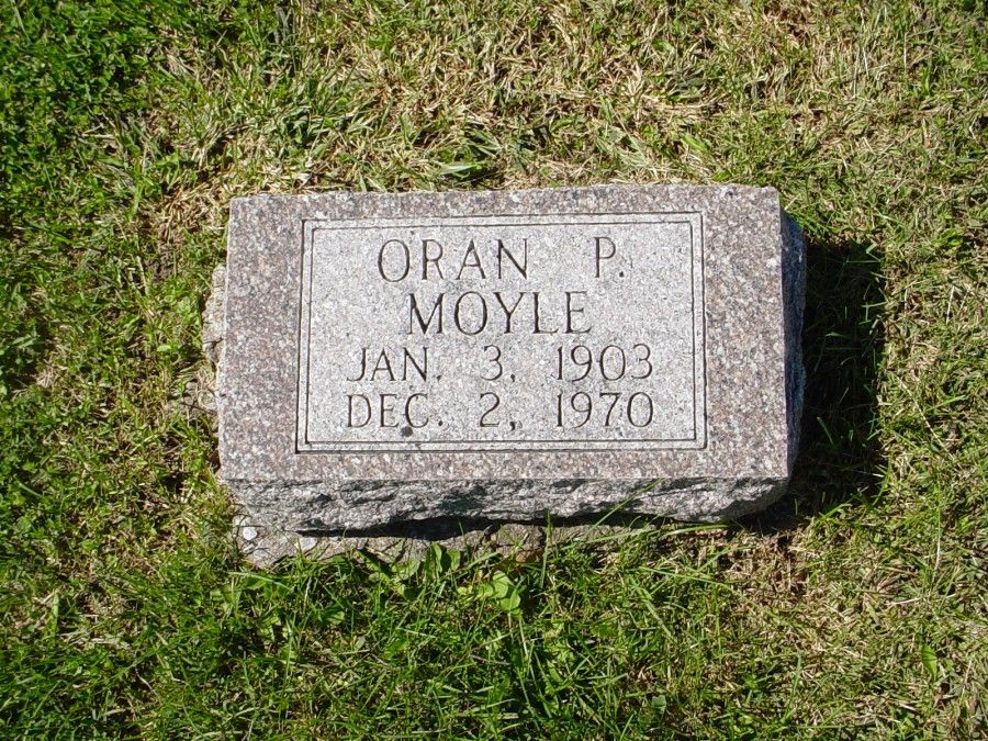  Oran P. Moyle