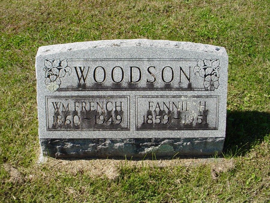  William F. Woodson & Fannie Hamilton