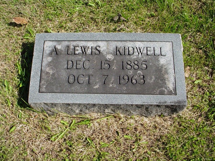  Albert Lewis Kidwell