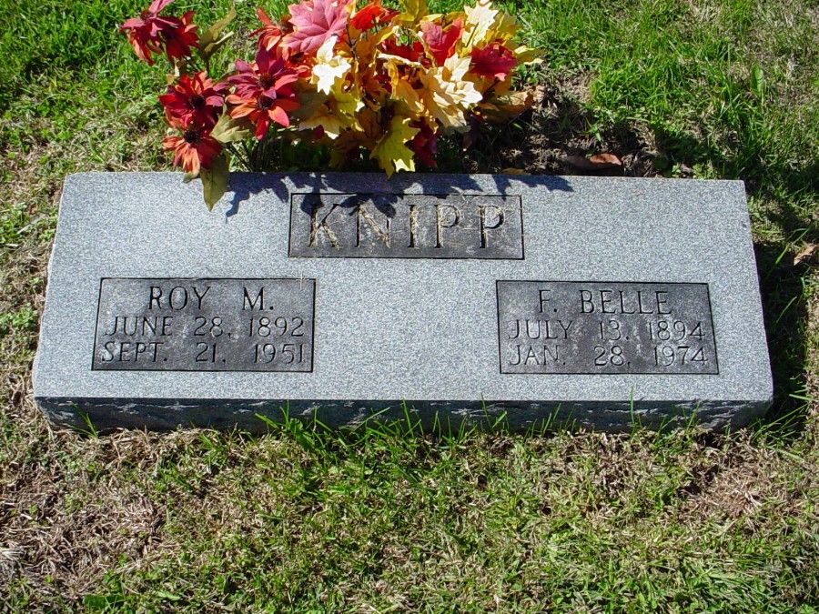  Roy M. & F. Belle Knipp
