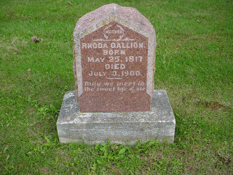  Rhoda Gallion