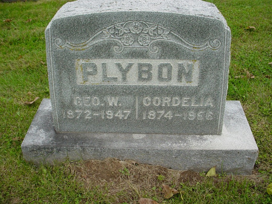  George W. Plybon & Ella Cordelia Divers