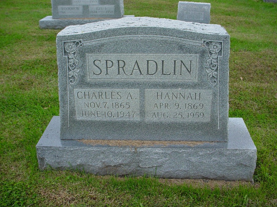  Charles A. Spradlin & Johannah Peterson