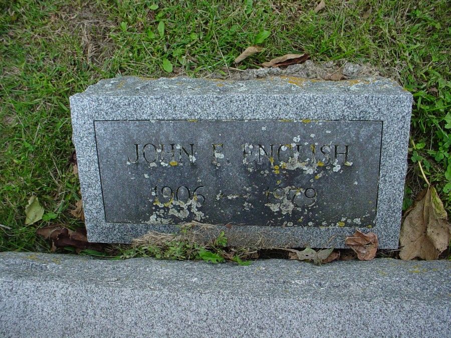  John F. English