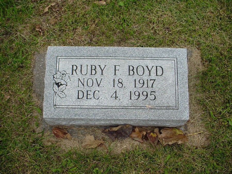  Ruby F. Boyd