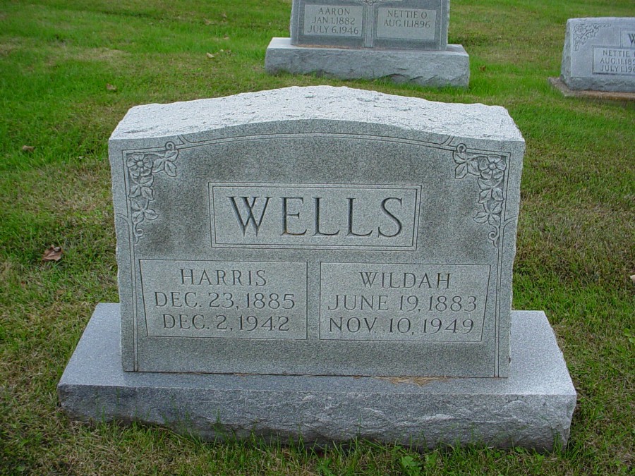  Harris Wells & Wildah English