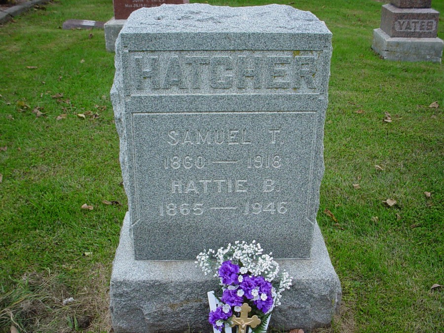 Samuel T. Hatcher & Hattie C. Brown