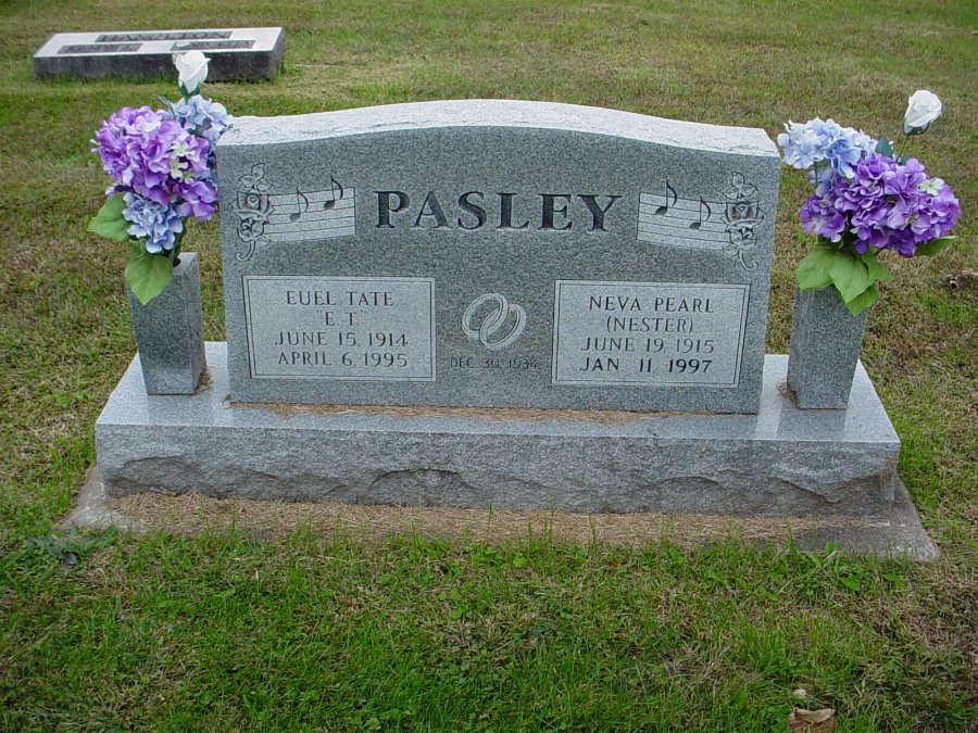  Euel Tate Pasley & Neva Pearl Nester