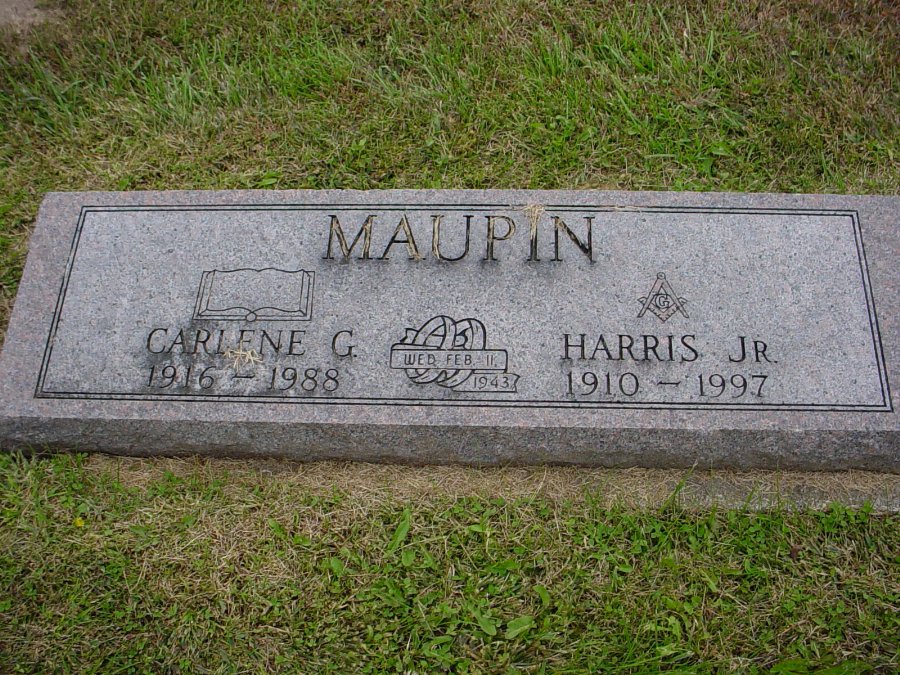  Harris & Carlene G. Maupin