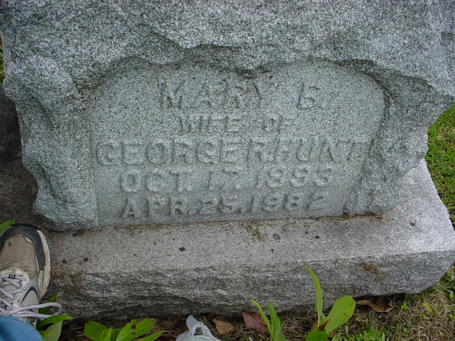  Mary Burnham Hunt