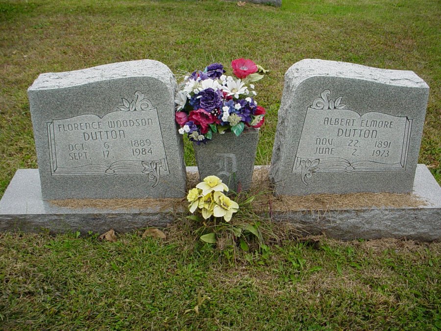  Albert E. Dutton & Florence Woodson