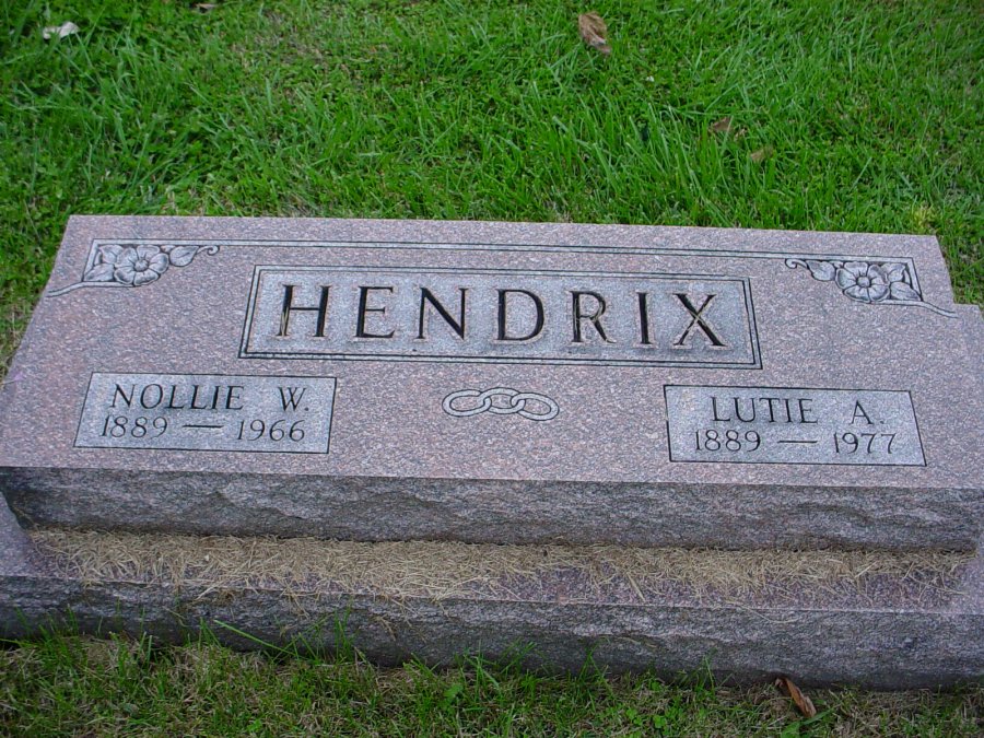  Nollie W. & Lutie A. Hendrix