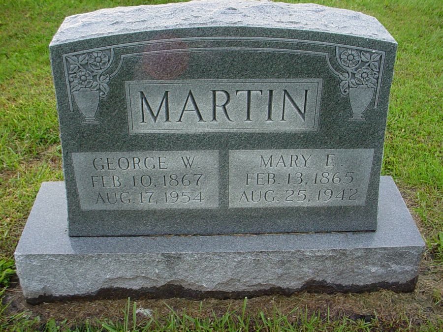  George W. Martin & Mary E. Watkins