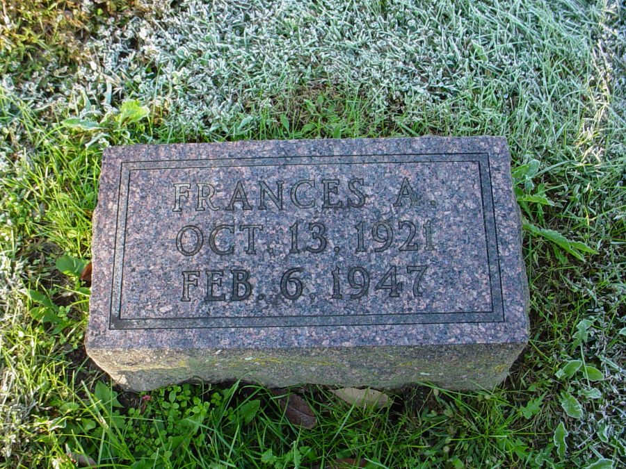  Francis Ann Wilks