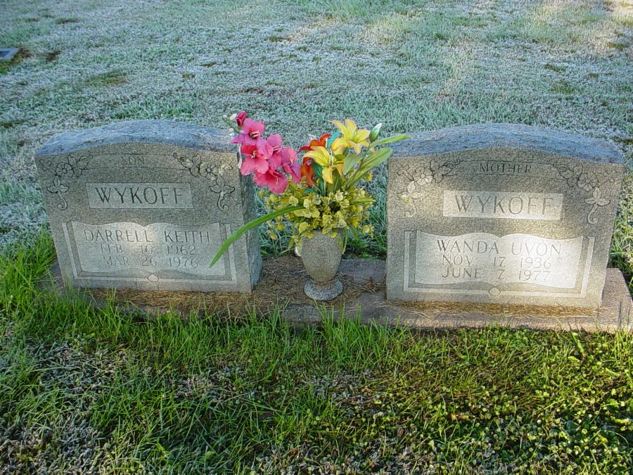  Wanda U. Dryden Wykoff & Darrell K. Wykoff