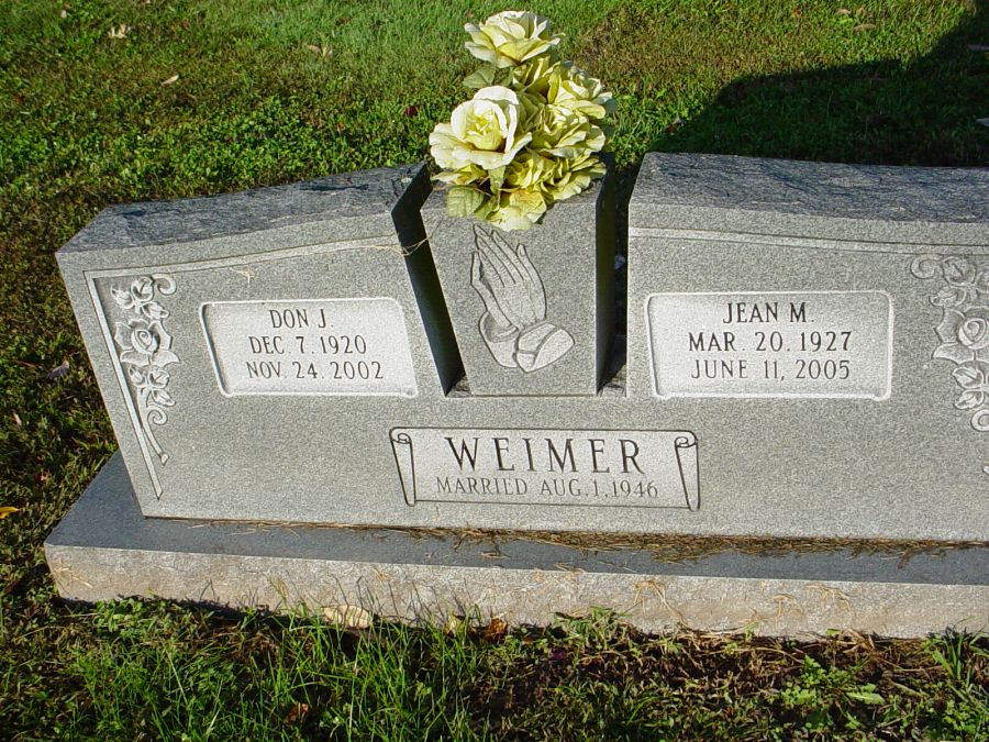 Don J. Weimer & Jean Miller