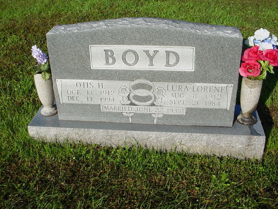  Otis H. Boyd & Lura Lorene King