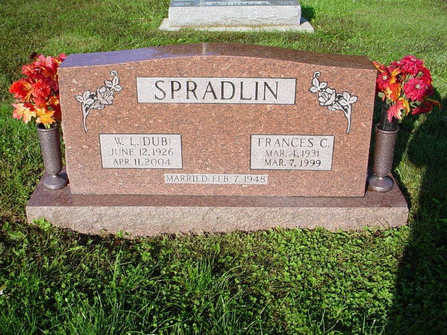  W.L. & Frances C. Spradlin