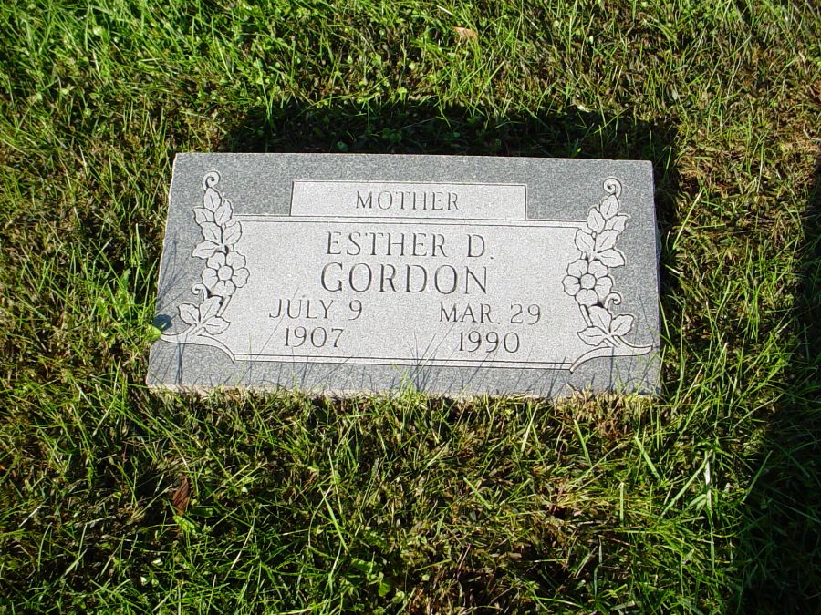 Esther Dyer Gordon