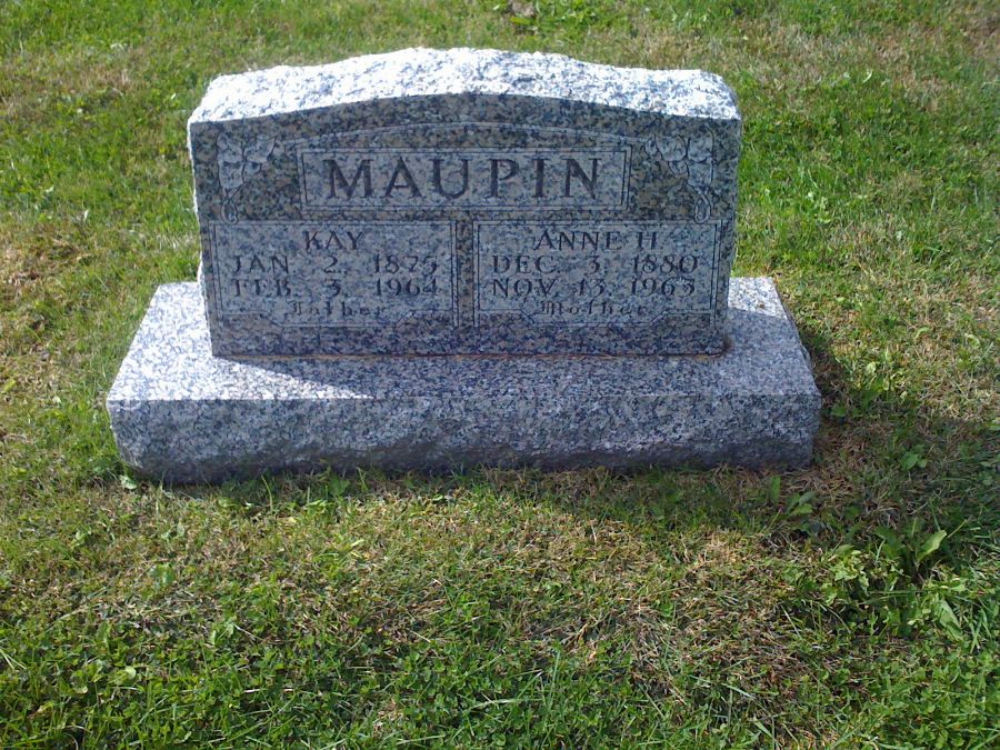  Kay & Anne H. Maupin