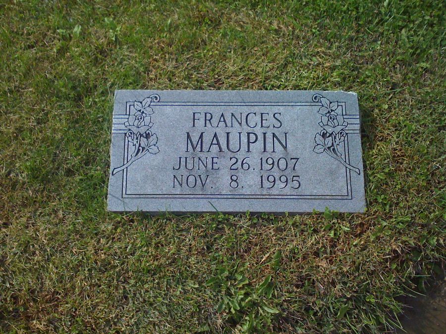  Frances Maupin