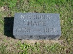 Marion S. Hape Marion S. Hape