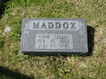 Addie Callon Maddox