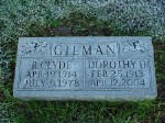 Roy Clyde Gilman & Dorothy D. Love Roy Clyde Gilman & Dorothy D. Love