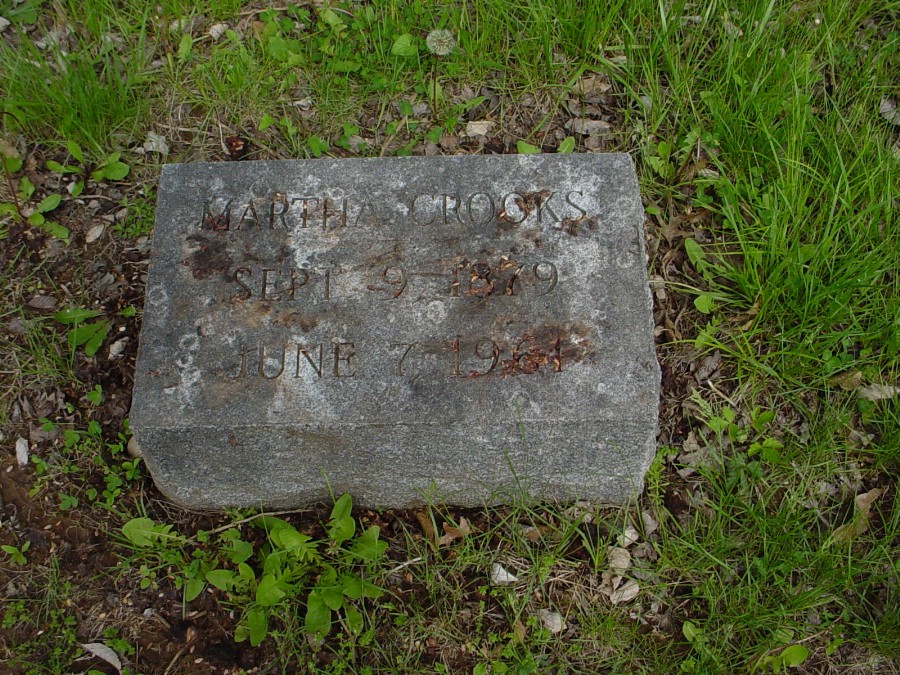  Martha Crooks