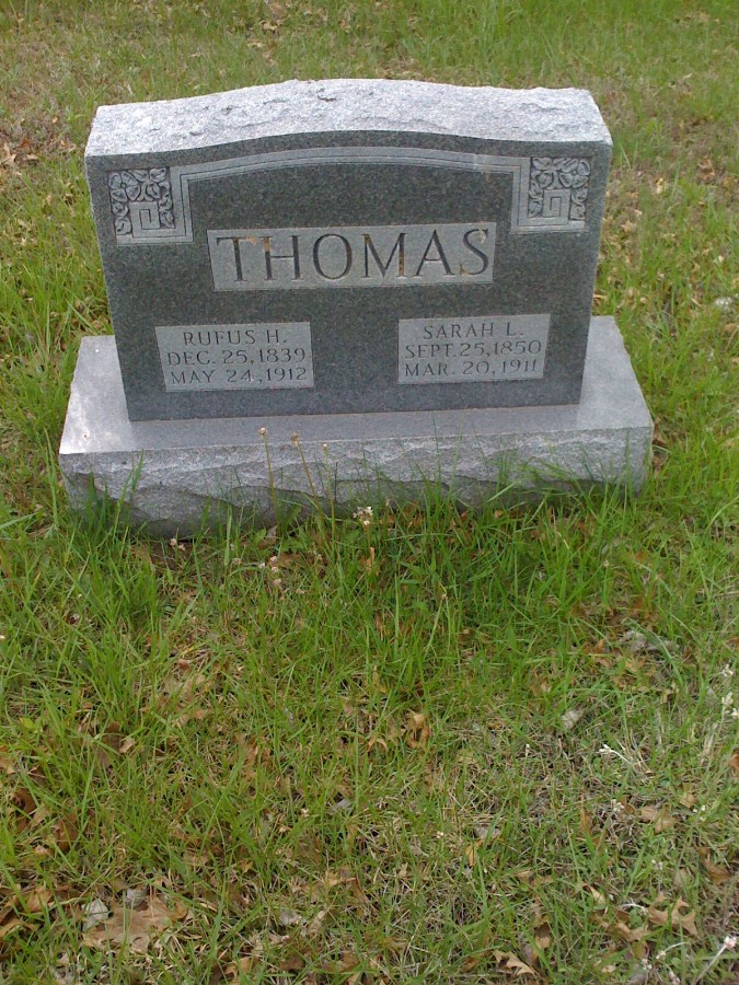  Rufus H. Thomas & Sarah L. English