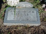 Annie Thomason Minick Beaver Annie Thomason Minick Beaver