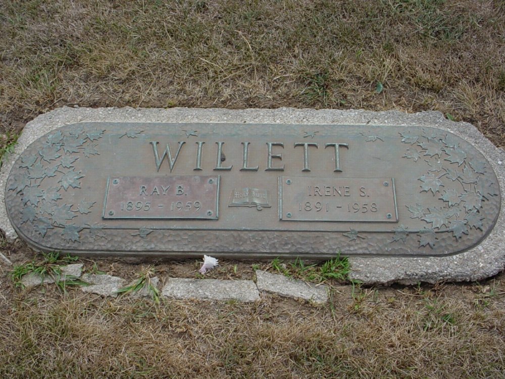  Ray B. Willett & Irene S. Sartor